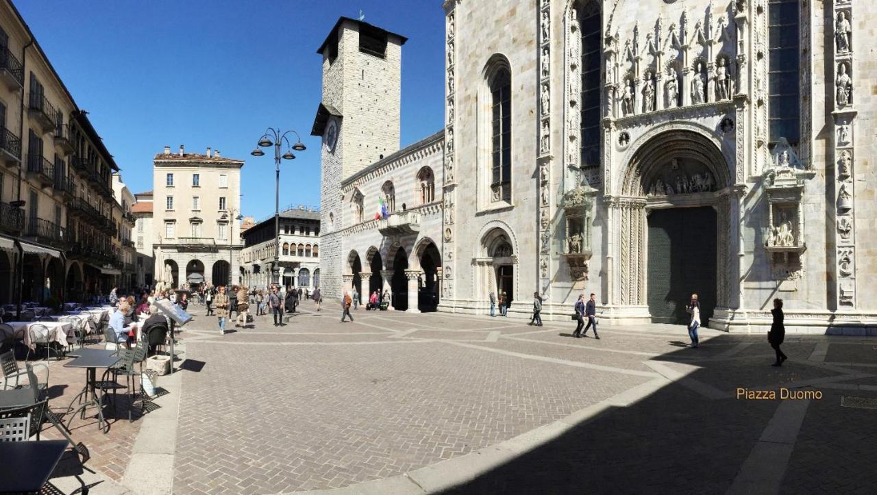 Ancient Courtyard Bonanomi In Como Historic Centre Exteriör bild